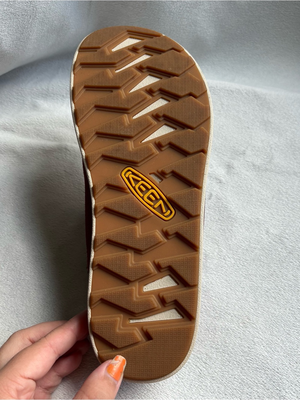Keen Women's Elle Suede Mule in Andorra Birch W8.5 US - Picture 9 of 13